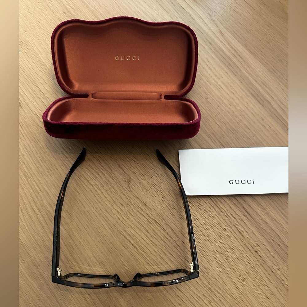 GUCCI GLASSES & CASE  - GG17170 (BLACK)